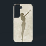 Gratis Spirit Leap telefoonhoesje Samsung Galaxy Hoesje<br><div class="desc">Een figuur springt in vrijheid en flow,  en roept een gevoel van bevrijding en vreugdevolle zelfexpressie op met een aardse minimale stijl.</div>