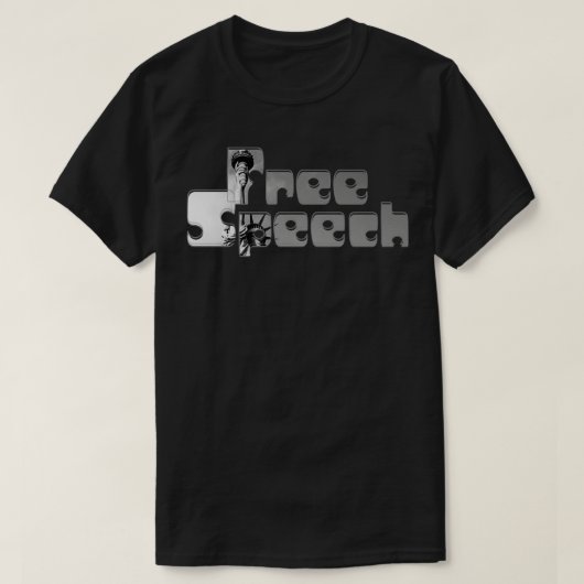 Gratis spraak t-shirt (Design voorkant)