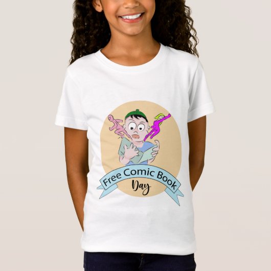 Gratis stripboek dagteken t-shirt (Voorkant)