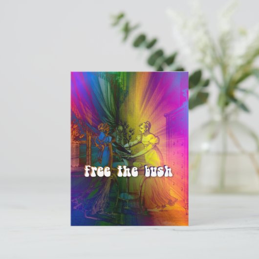 Gratis Struik Briefkaart (Staand voorkant)