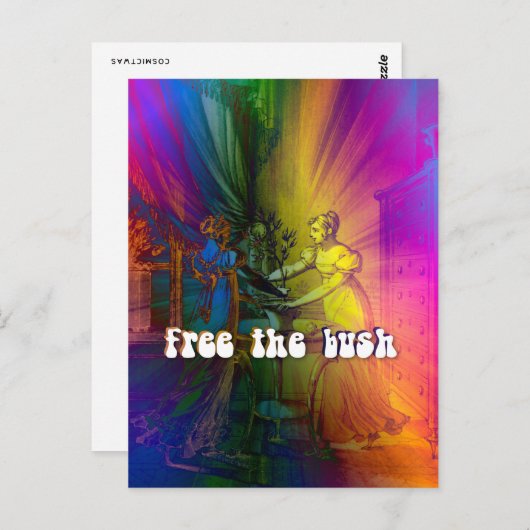 Gratis Struik Briefkaart (Voorkant / Achterkant)