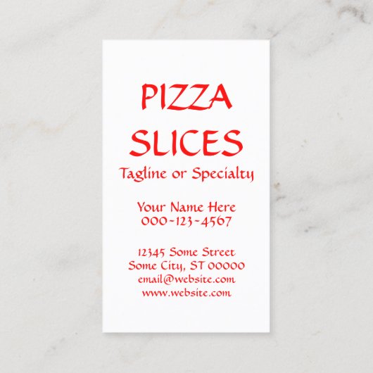 gratis stuk pizza coupon (Achterkant)