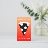 gratis stuk pizza coupon (Staand voorkant)