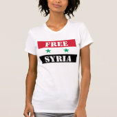 GRATIS SYRIË-Shirt T-shirt (Voorkant)