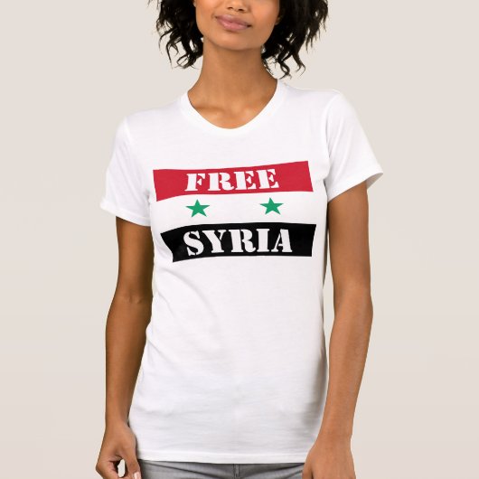 GRATIS SYRIË-Shirt T-shirt (Voorkant)