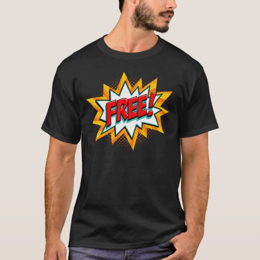 gratis t-shirt (Voorkant)