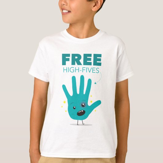 GRATIS T-shirt met hoge Fives (Voorkant)
