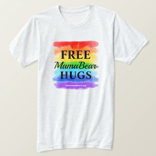 Gratis T-shirt met hugs (Design voorkant)