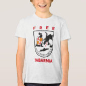 Gratis Tabarnia 3 Tri-Blend Shirt (Voorkant)