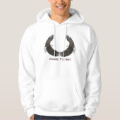 GRATIS TE ZIJN Flying Bald Eagles Hoodie (Voorkant)