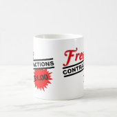 Gratis Tegenspraak Grappige Mok (Center)