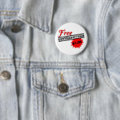 Gratis tegenstrijdigheden Funny Button Badge (In situ)