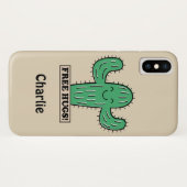 Gratis telefoongesprekken met aangepaste Cactus Hu Case-Mate iPhone Case (Achterkant (horizontaal))