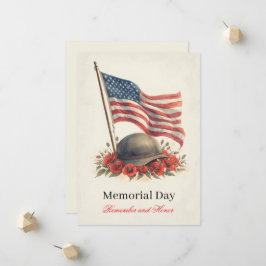 Gratis template voor uitnodigingen voor Memorial D
