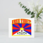 GRATIS TIBET BRIEFKAART (Staand voorkant)