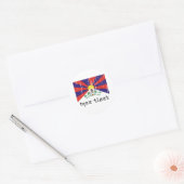 Gratis Tibet geschenken Ronde Sticker (Envelop)