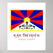 GRATIS TIBET POSTER (Voorkant)
