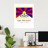 GRATIS TIBET POSTER (Thuiskantoor)