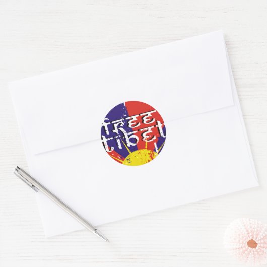 GRATIS TIBET STICKER (Envelop)