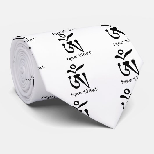 GRATIS TIBET STROPDAS (Opgerold)