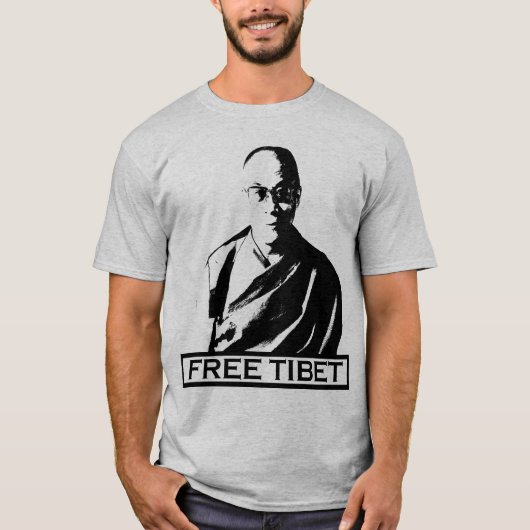 GRATIS TIBET T-SHIRT (Voorkant)