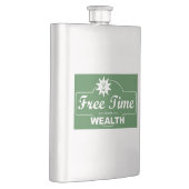 Gratis tijd is mijn rijkdom flacon (Rechts)