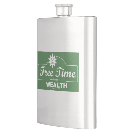 Gratis tijd is mijn rijkdom flacon (Links)