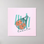 Gratis Tomaten Italië Boerenmarkt Canvas Afdruk (Voorkant)