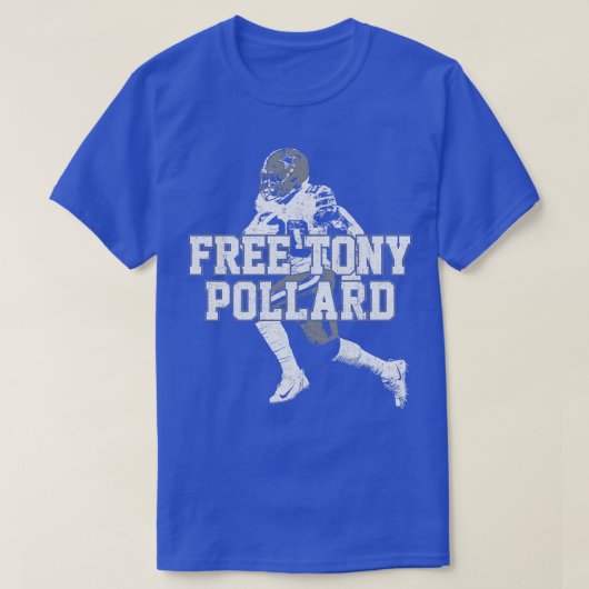 Gratis Tony Pollard T-shirt (Design voorkant)