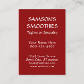 gratis uitloopwaardebon kortingskaartje (Achterkant)