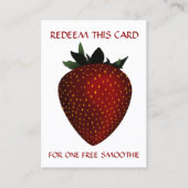 gratis uitloopwaardebon kortingskaartje (Voorkant)