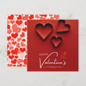 Gratis Valentijn's Day Prints voor iedereen Feestdagenkaart (Voorkant / Achterkant)