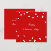 Gratis Valentijn's Day Prints voor iedereen Feestdagenkaart (Voorkant / Achterkant)