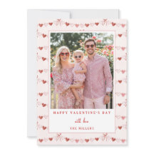 Gratis Valentijnsdag Fotokaart met Hartjes