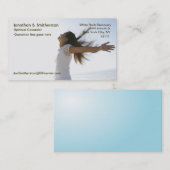 gratis visitekaartje (Voorkant / Achterkant)