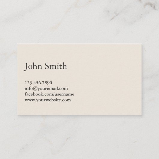 Gratis Visitekaartje voor het schrijven van script (Achterkant)