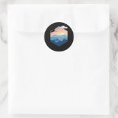 Gratis Vliegende Draak D20 Achtergrond Sticker (Tas)