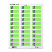 Gratis vlieglessen etiket (Full Sheet)