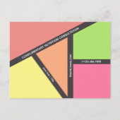 Gratis Voeding Consultatie Briefkaart (Voorkant)