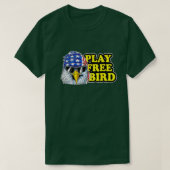 Gratis Vogel Eagle American Flag Patriotic 4th O T-shirt (Design voorkant)