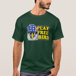 Gratis Vogel Eagle American Flag Patriotic 4th O T-shirt