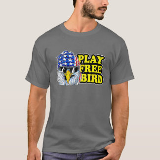 Gratis Vogel Eagle American Flag Patriotic 4th O T-shirt