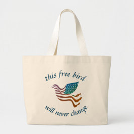 Gratis vogel Jumbo-Tas Grote Tote Bag