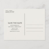 Gratis wijn (en onze nog lang en gelukkig) na de b aankondigingskaart (Achterkant)