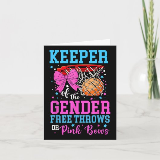 Gratis worpen of roze bogen Keeper van de Gender R Kaart (Voorkant)