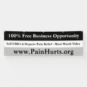 Gratis zakelijke kansen spandoek (Horizontaal)