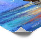 Gratis Zeilende Zeilboot Dame - Origineel Kunst Sc Poster (Hoek)
