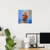 Gratis Zeilende Zeilboot Dame - Origineel Kunst Sc Poster (Thuiskantoor)
