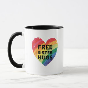 Gratis Zus Knuffels LGBT Gay Lesbische Trots Maand Mok