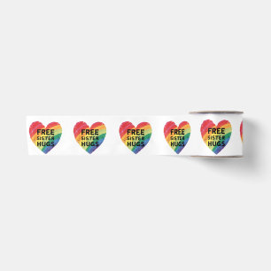 Gratis Zus Knuffels LGBT Gay Lesbische Trots Maand Satijnen Lint
